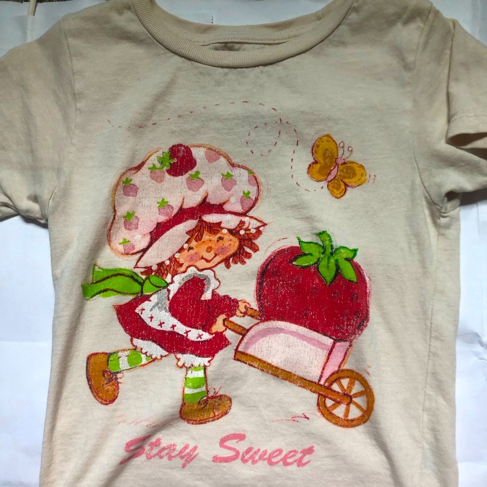 Strawberry Shortcake Crop Top